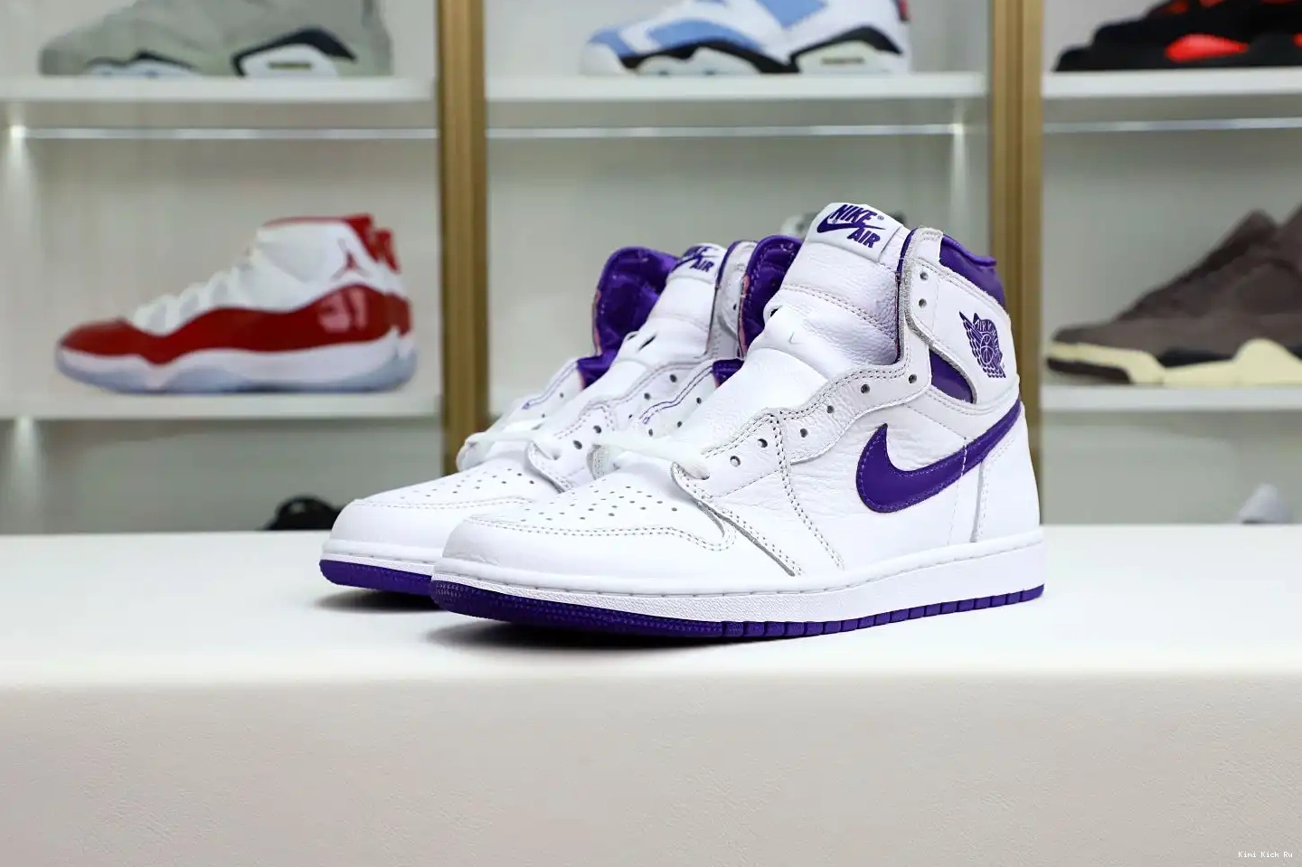 Air Kimikick Court 1 High OG Jordan Purple 0708